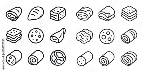 Deli Meat Icons