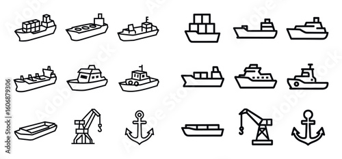 3D Ship Icons