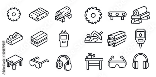Timber Industry Icons