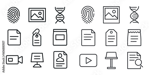 Minimalist Jurisprudence Icons