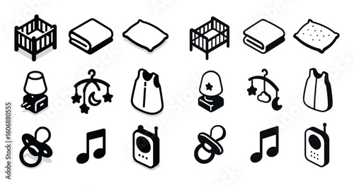 Childcare Sleep Icons