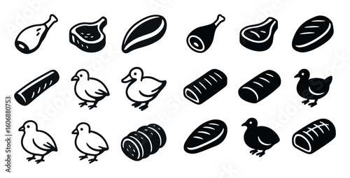Game Meat Icons