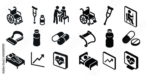 Isometric Recovery Icons