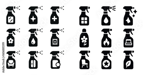 Vector Cleaning Icon Set