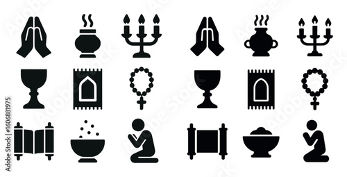 Religious Icon Set