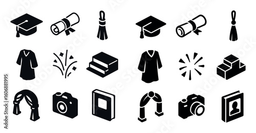 College Icon Grid