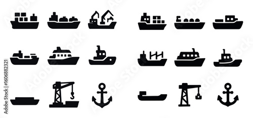 Shipping Icon Grid