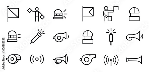 Shipping Signals Icons