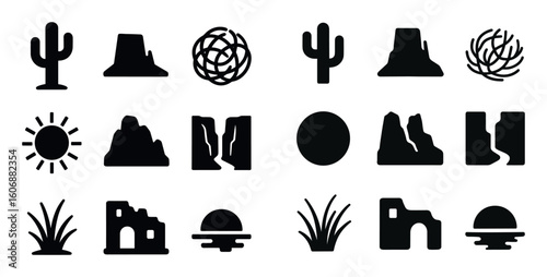 Western Icon Set