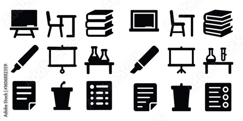 College Icon Set
