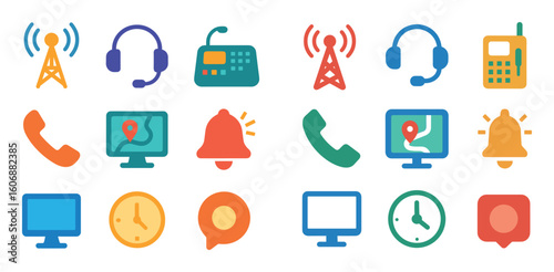 Colorful Emergency Icons
