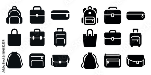 Stylish Schoolgear Icons