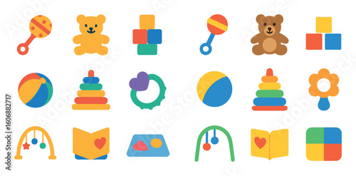 Childcare Icon Set