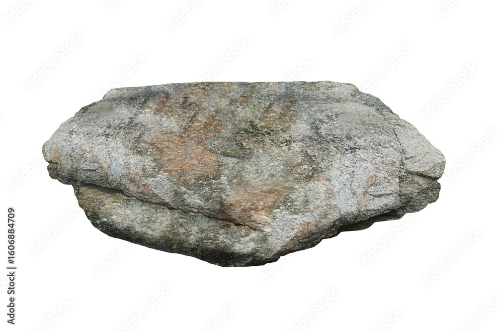 Fototapeta premium Rock isolated transparency background.