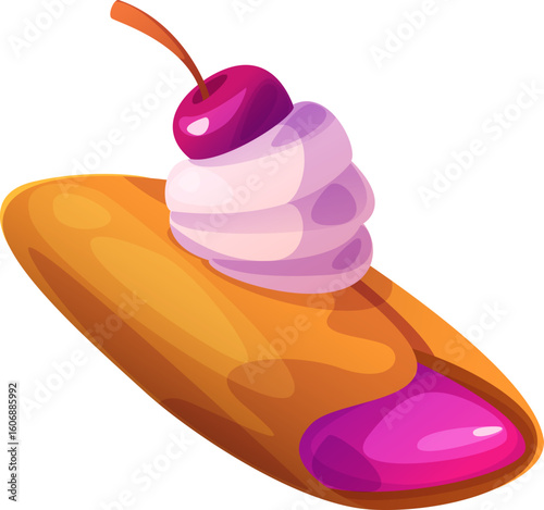 Crepe Pancake with Jam