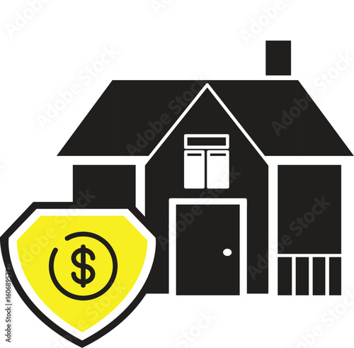 Dollar Icon Cash Coins Money Management Financial Growth Concept Design Vector Illustration