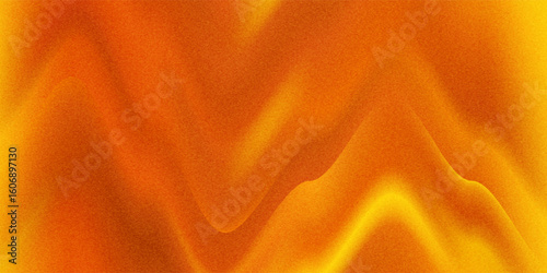 Yellow burnt orange red fiery golden amber brown black abstract background. Color gradient, ombre. Rough, grain, noise. Bright, light, glow, fire. Disign