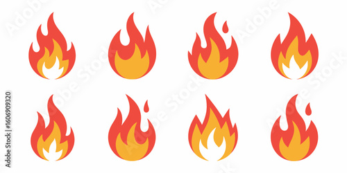 Vibrant Dynamic Fire Design Set