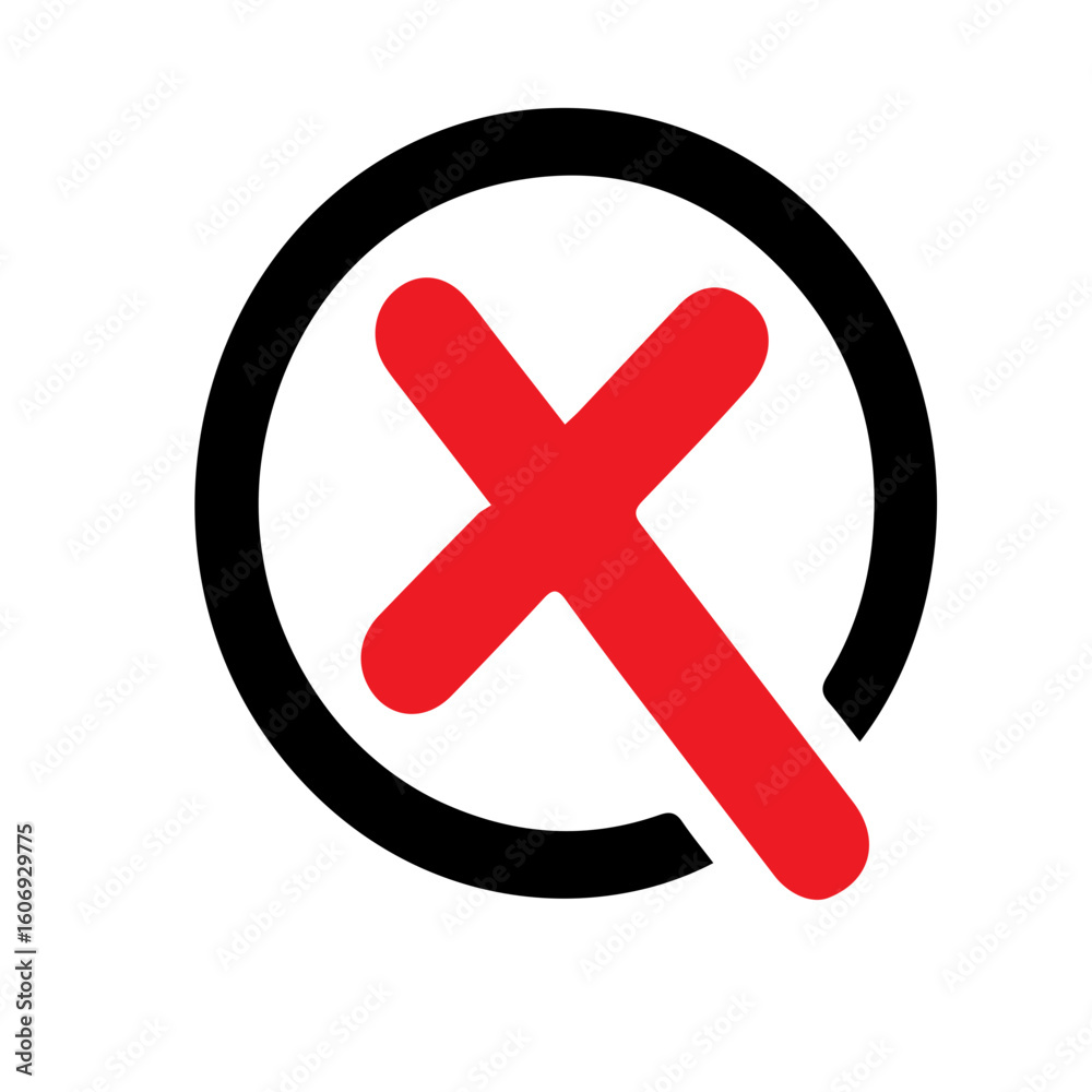 Obraz premium icon x