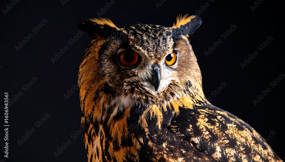 Fototapeta premium Close-up portrait of an owl (2)