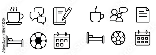 Minimalist Education Icons