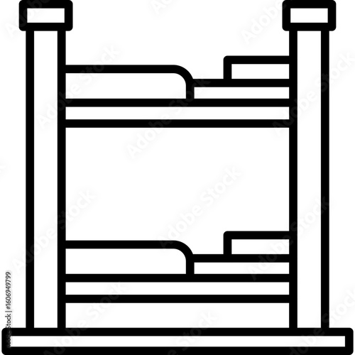 Bunk Bed Icon