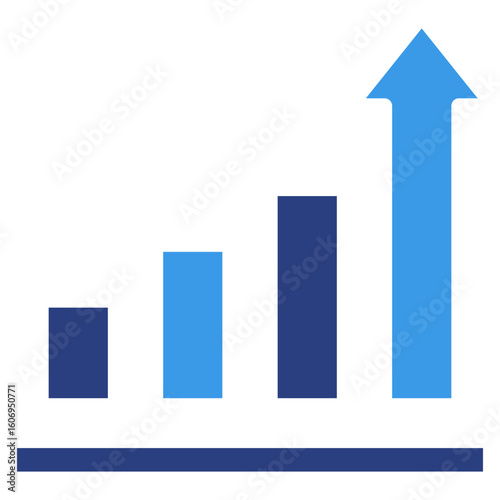 Bar Chart  Icon Element For Design