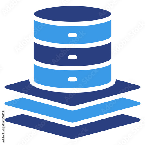 Data Layer  Icon Element For Design