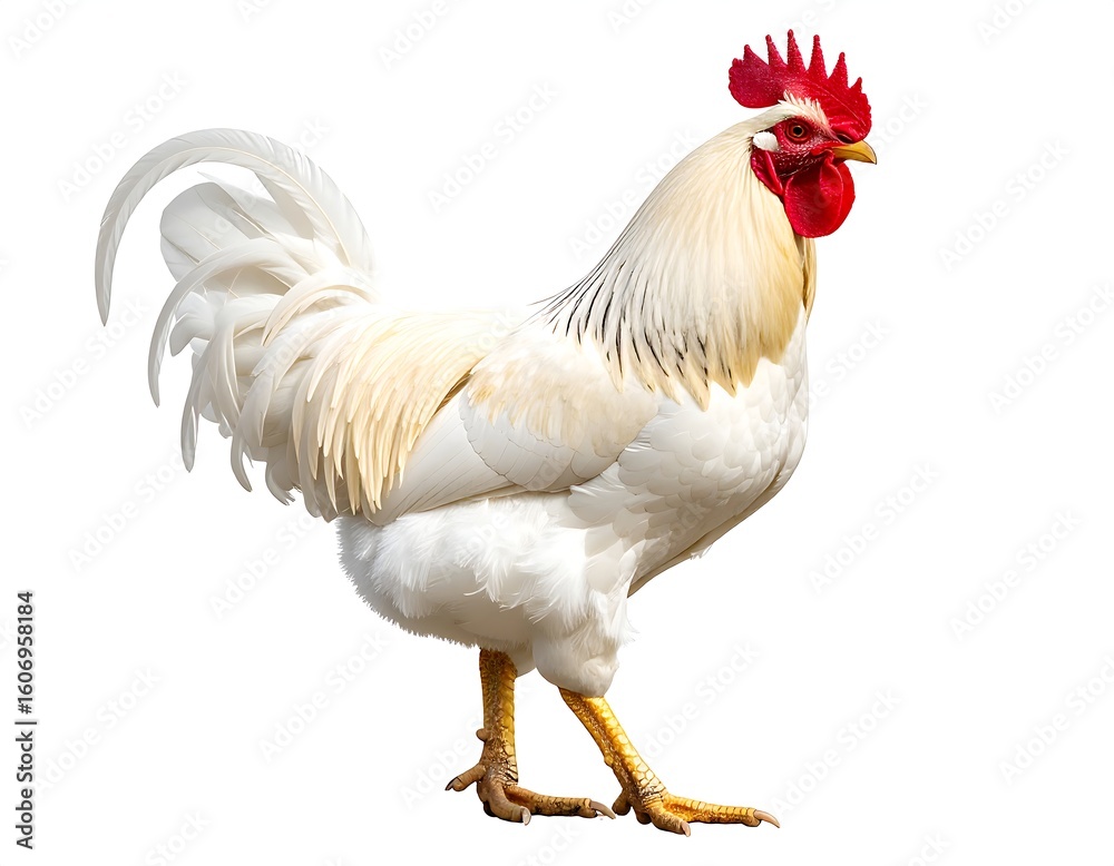 Fototapeta premium Rooster profile view