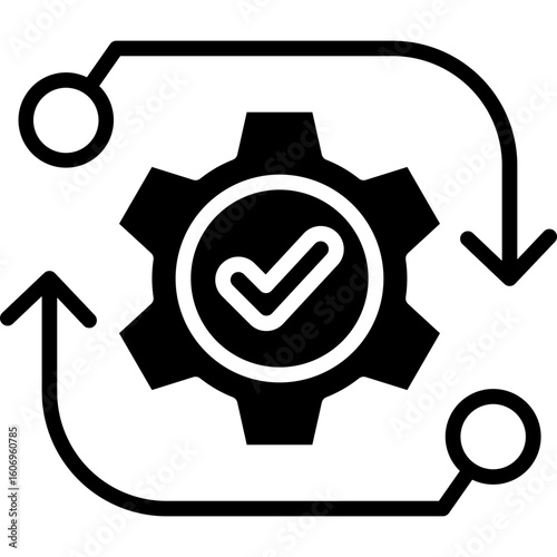 Automation glyph icon