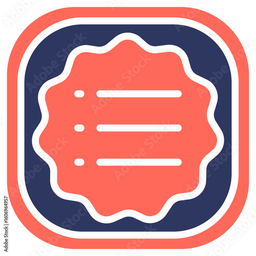 Menu Selection glyph color icon