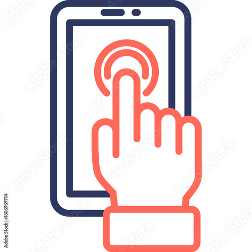 Self Service line color icon
