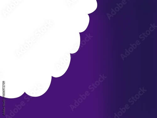 abstract violet background with cloud