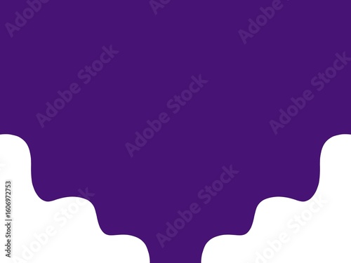 violet background with a frame for text