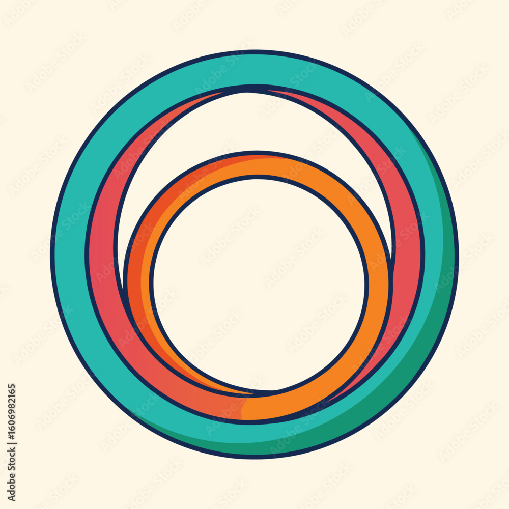 vector illustration of rings vector illustration of rings