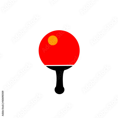vector pingpong silhouette symbol illustartion