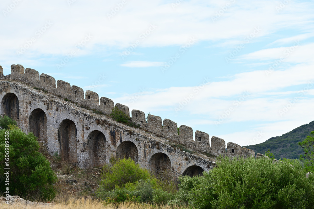 Obraz premium Neokastro castle, Greece