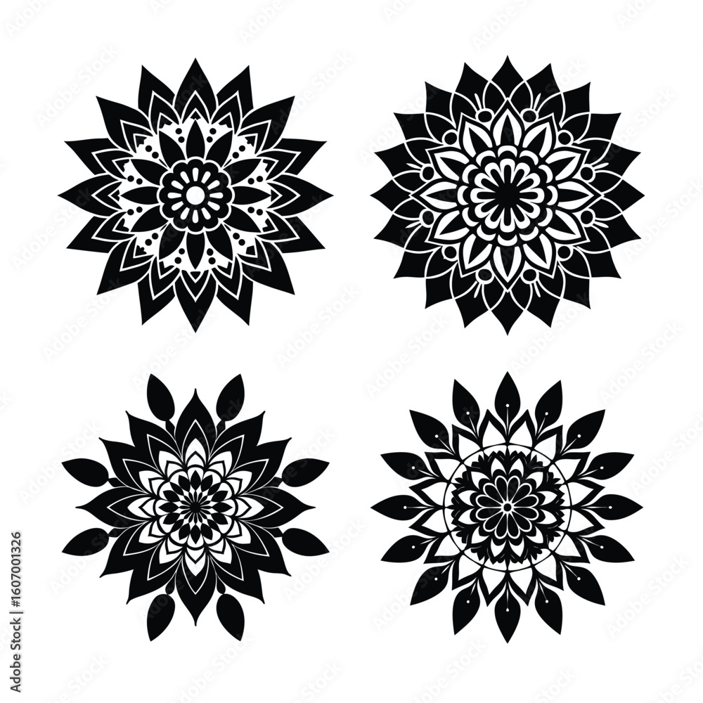 Obraz premium Most Beautiful Flower Mandala
