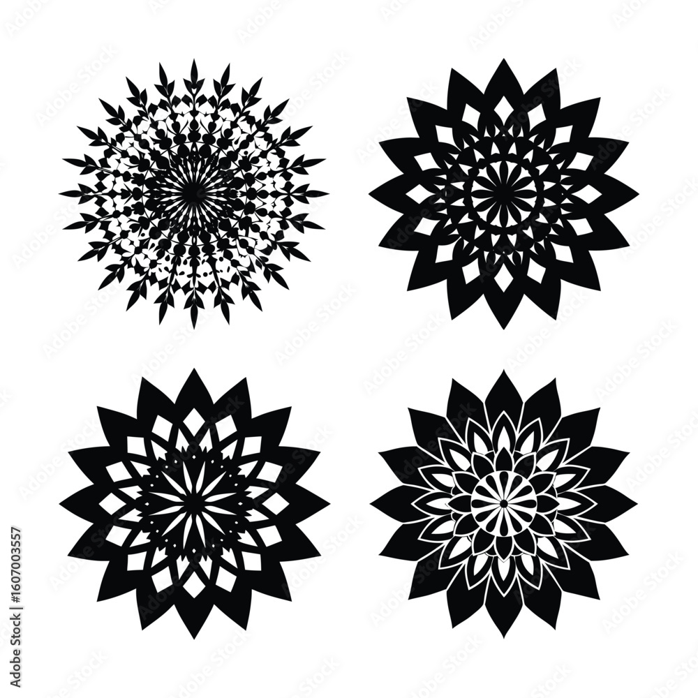 Obraz premium Most Beautiful Flower Mandala
