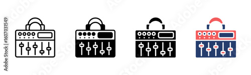 Ound Mixer icon sheet multiple style collection