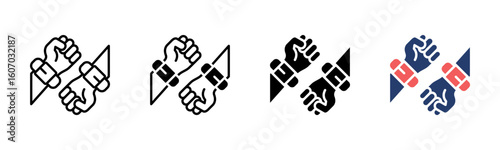Wrist Tag icon sheet multiple style collection
