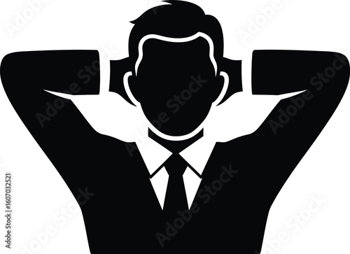 A man is holding his head in his hands, feeling stressed and overwhelmed by workrelated challenges