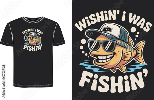 Fishing T Shirt Design