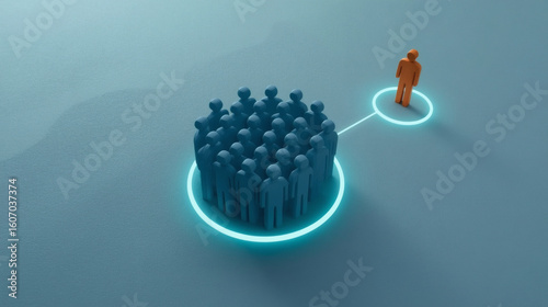 Leadership, Individuality, Connection, Group, Network, Business, Innovation, Stand Out