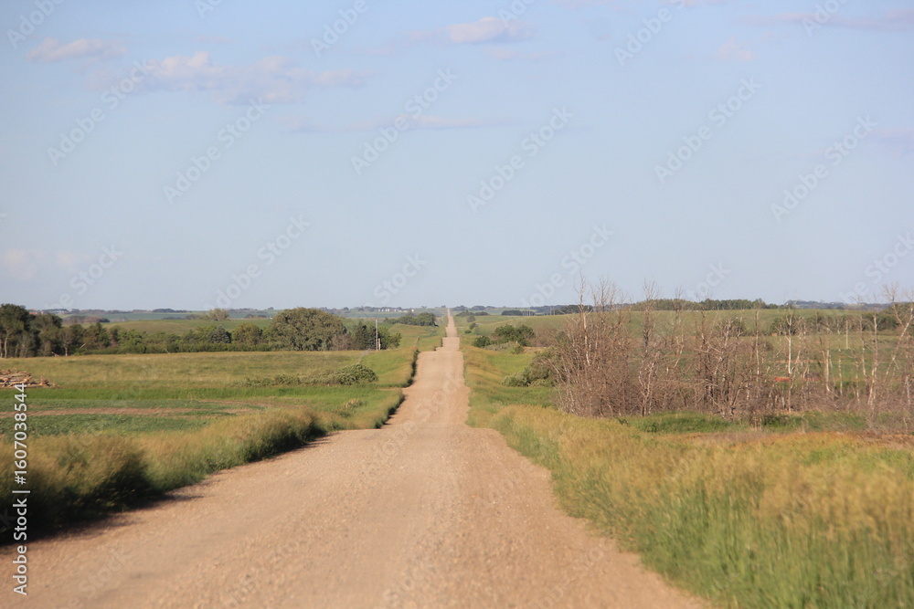 Naklejka premium Markinch Saskatchewan Prairie Wildlife and Scenery