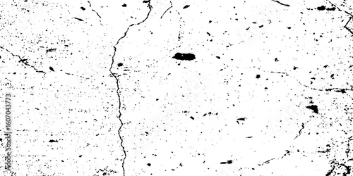 Distressed grain texture vector illustration dirt messy splash overlay and black and white Dust distress grungy effect paint. Vertical scratch rustic surface effect monochrome texture composed dust.	