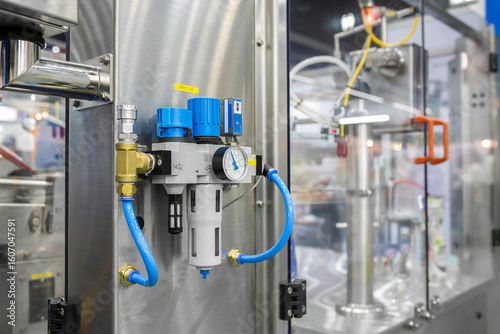 Foto Compressed Air Filter Regulator Lubricator.