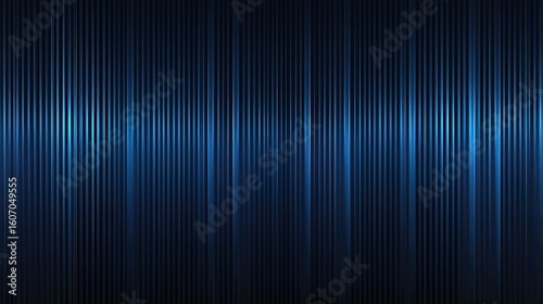 Blue Black Gradient Sound Wave Background, Molecular Light Line Texture, Seamless Music Theme Digital Backdrop
