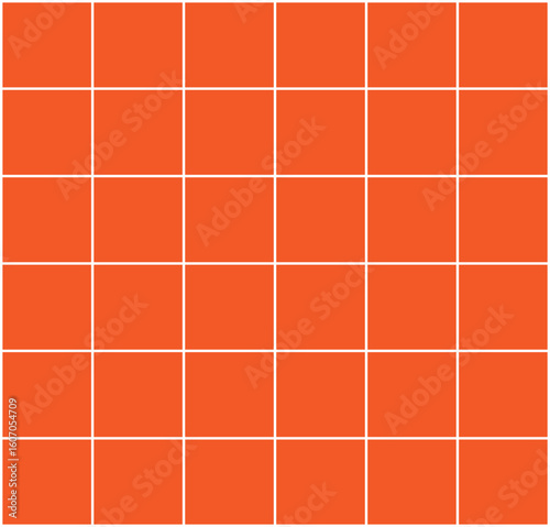 orange mosaic tiles