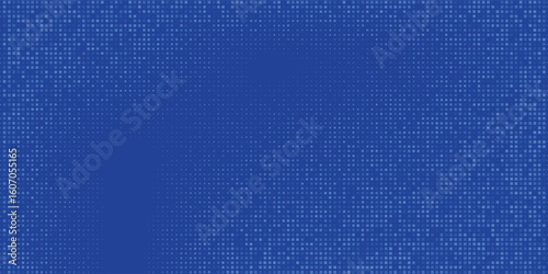 Design Blue Tech Finance Fintech Background Abstract Pixel Pattern.
